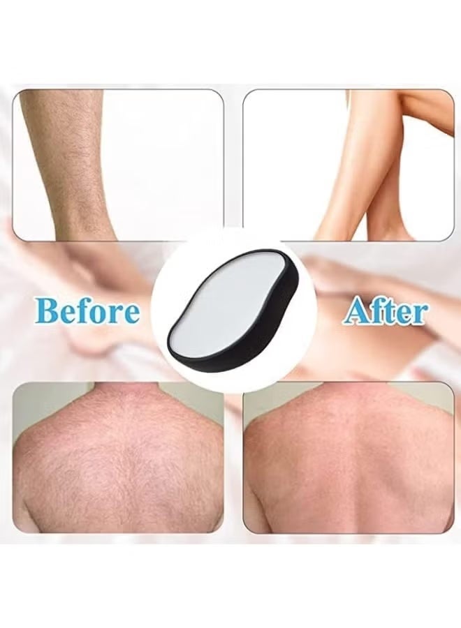 يو شوب مزيل الشعر الكريستالي، مزيل الشعر الكريستالي السحري، أداة إزالة الشعر السحرية غير المؤلمة للنساء، أداة إزالة شعر الذراعين - Image 4